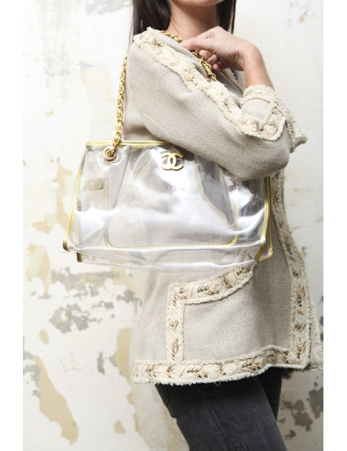 Sac CHANEL transparent
