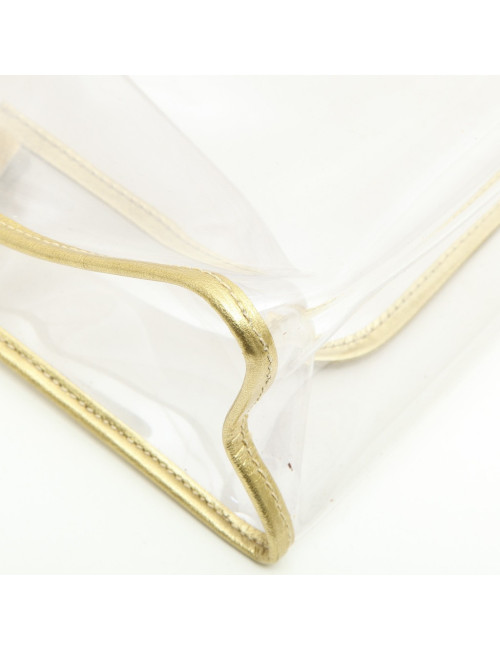 CHANEL vintage transparent bag