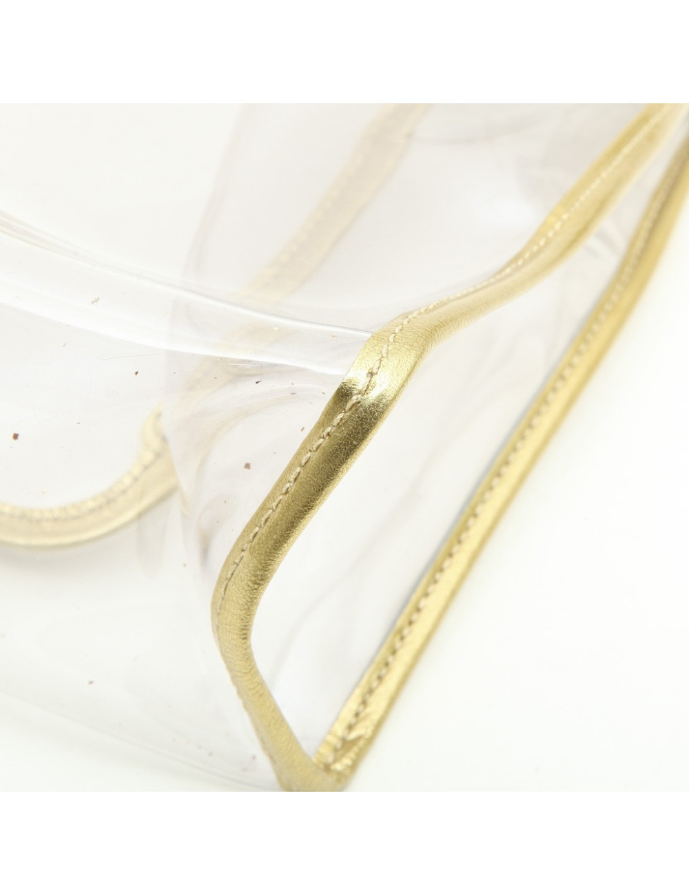 CHANEL vintage transparent bag