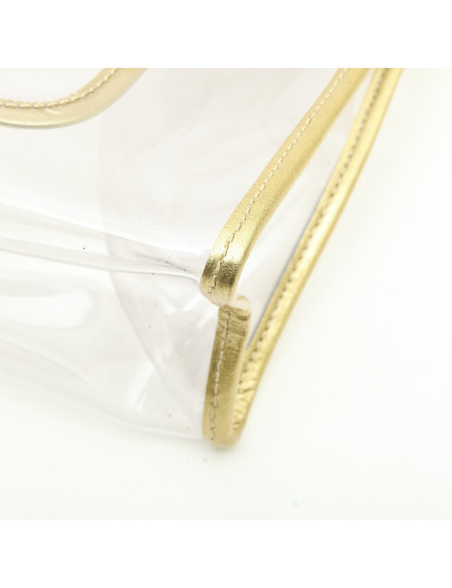CHANEL vintage transparent bag