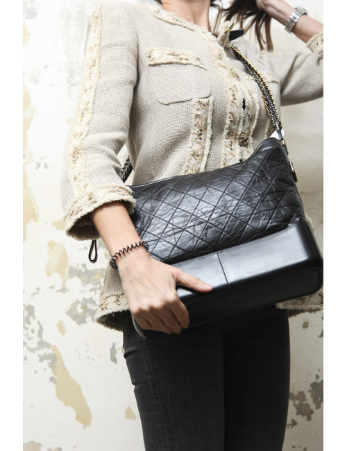 Sac Gabrielle Hobo CHANEL bleu 