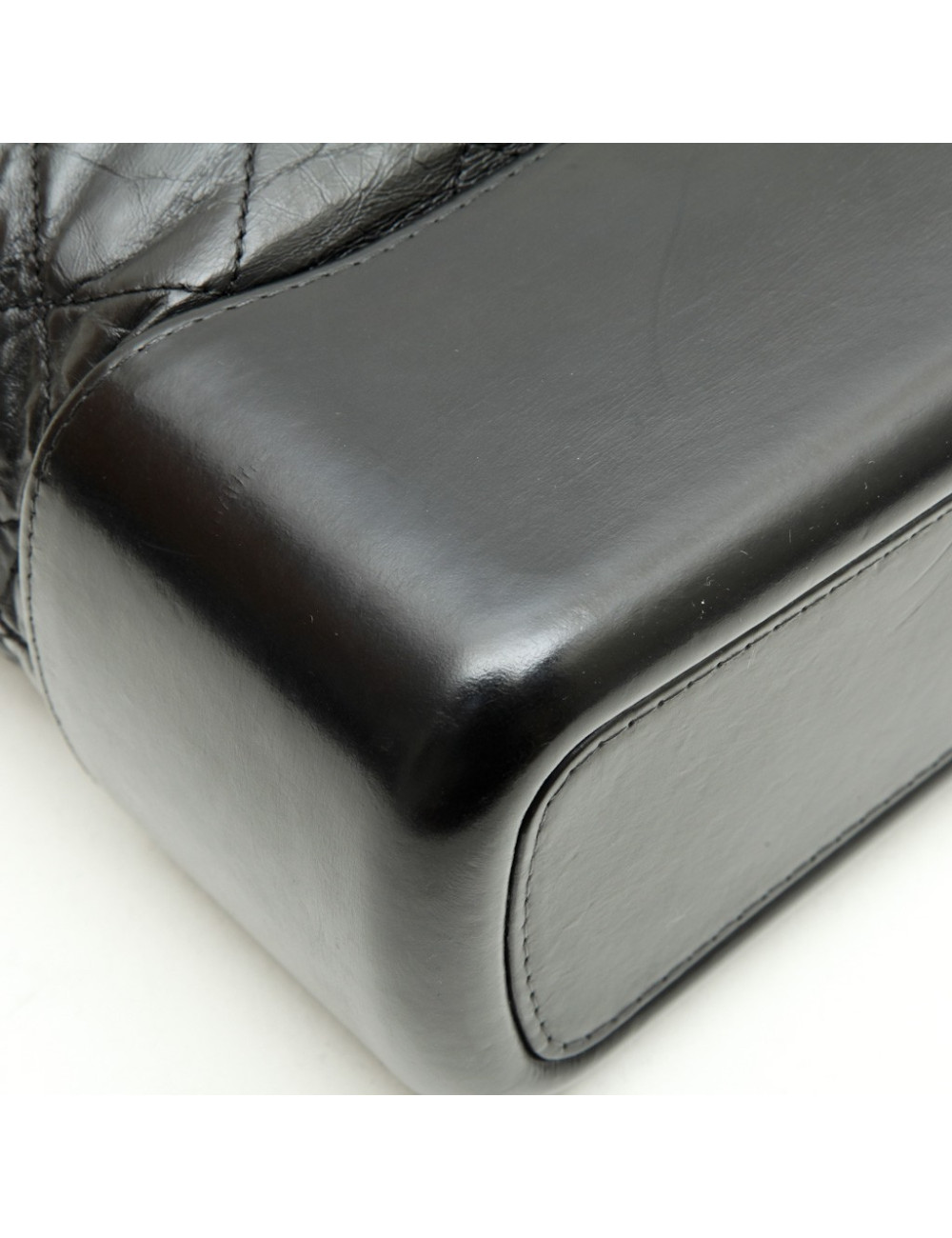 CHANEL bag 'Gabrielle Hobo' in aged black quilted leather