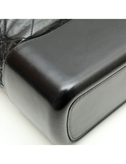 CHANEL bag 'Gabrielle Hobo' in aged black quilted leather