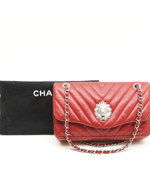 CHANEL 'Paris-Venise' Bag in Red lambskin leather