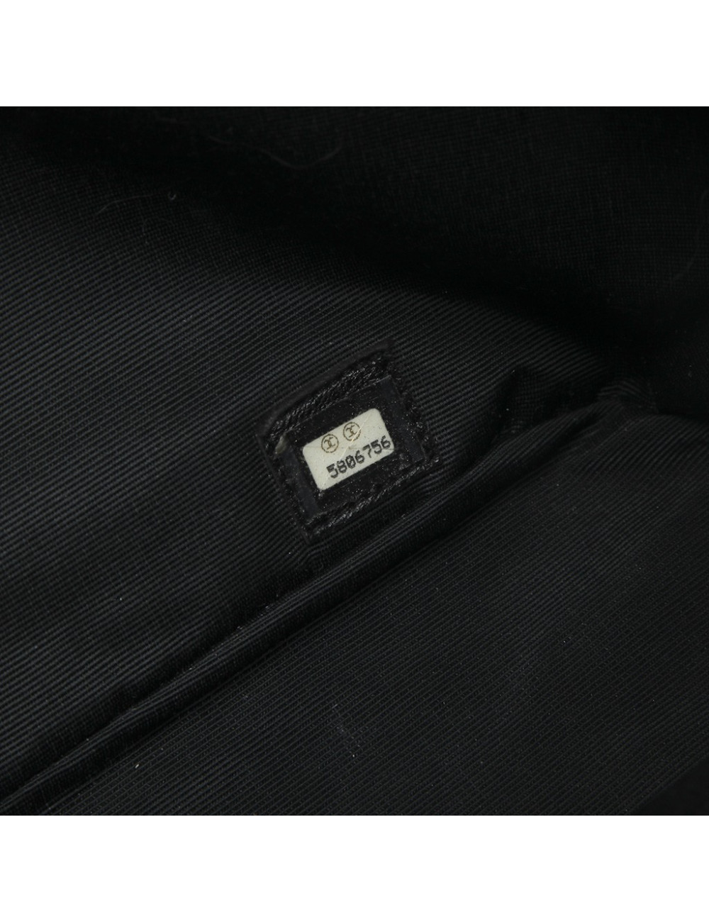 Sac CHANEL à franges toile matelassée