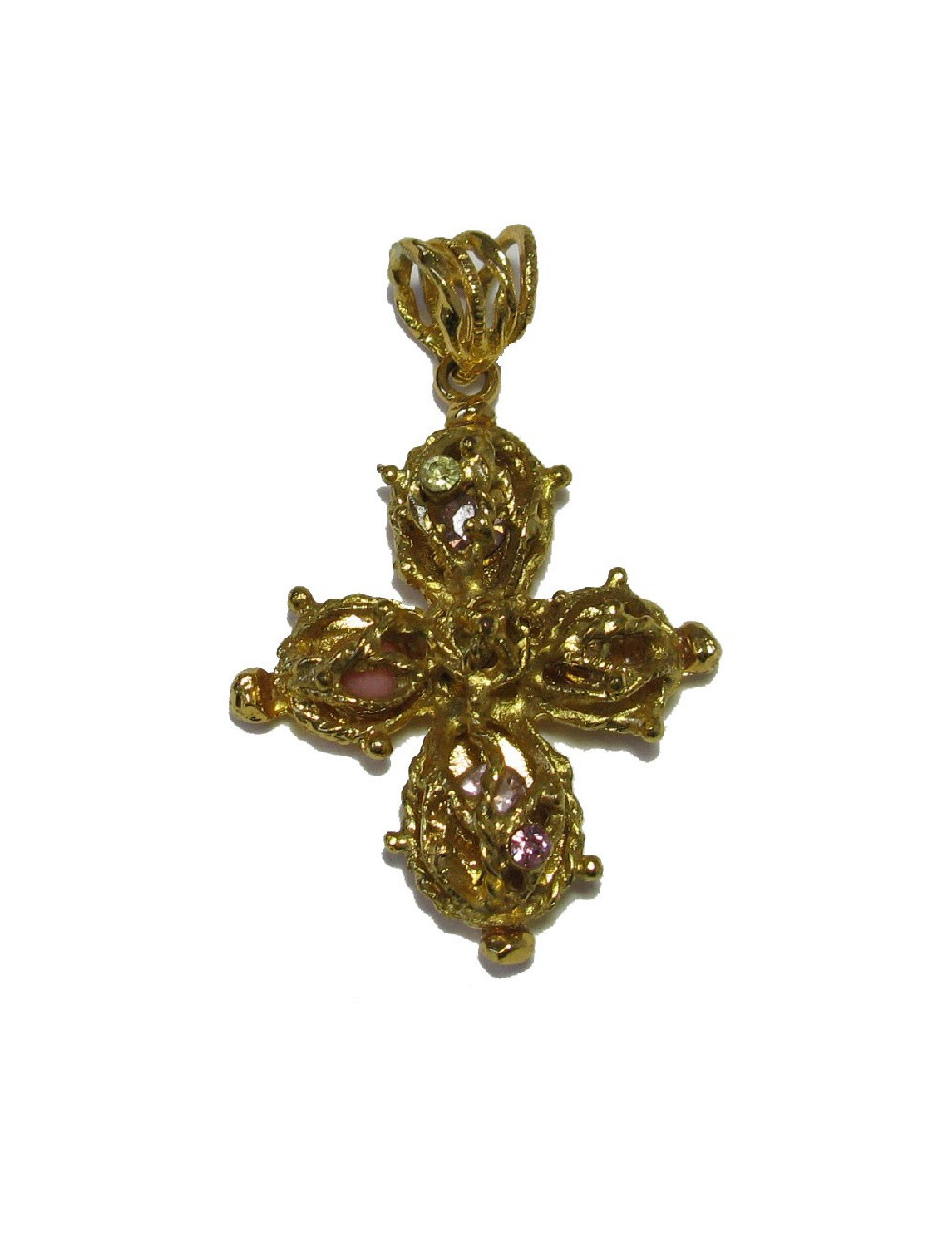 Pendentif CHRISTIAN LACROIX doré