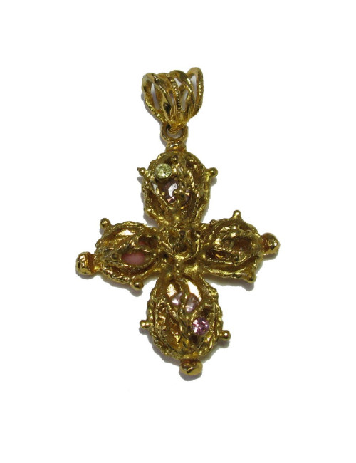 Pendentif CHRISTIAN LACROIX doré