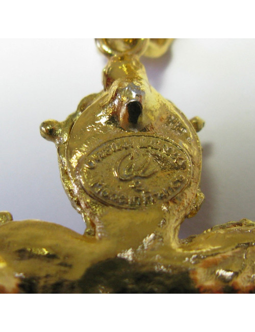 Pendentif CHRISTIAN LACROIX doré
