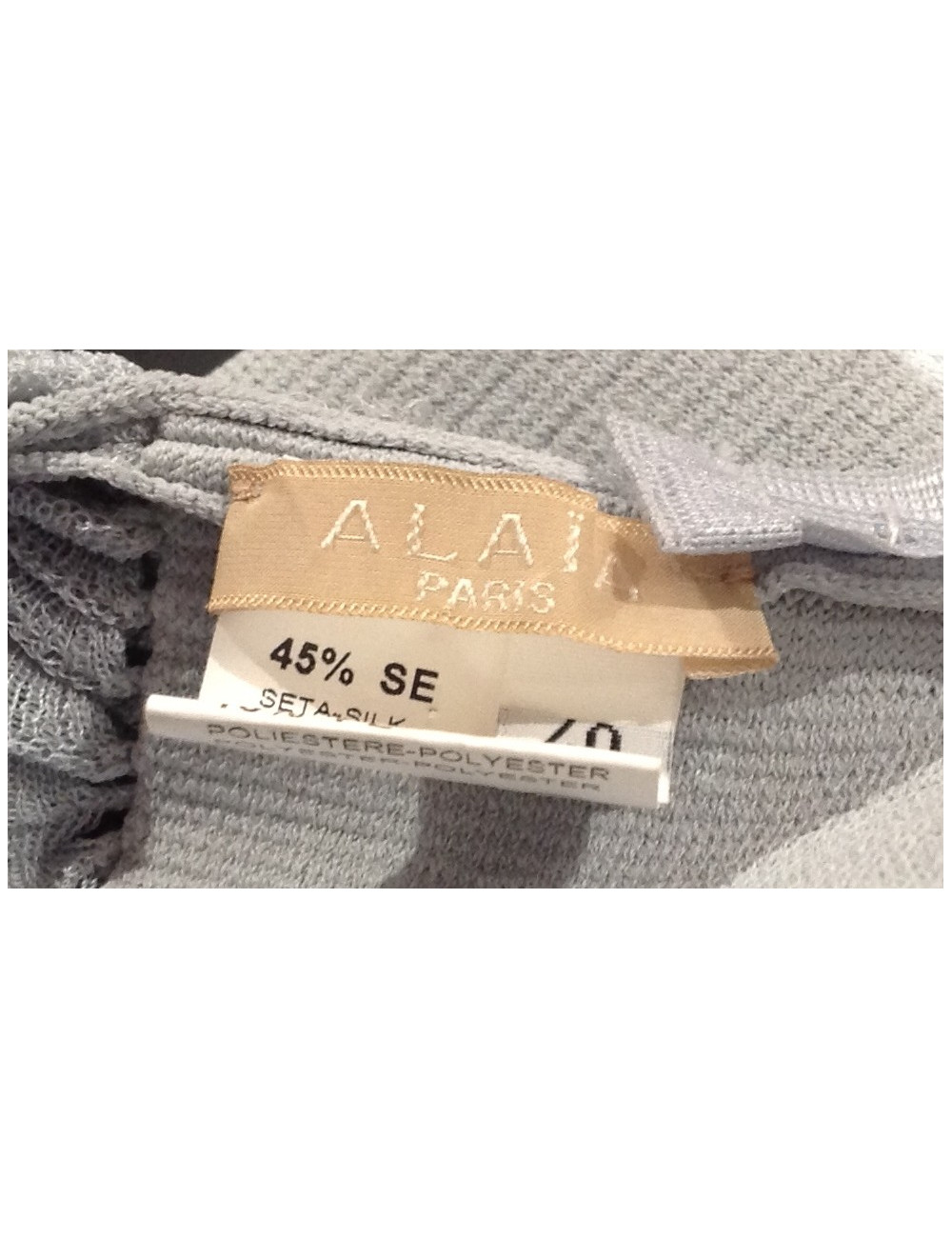 Robe T40 ALAI couleur bleu grise