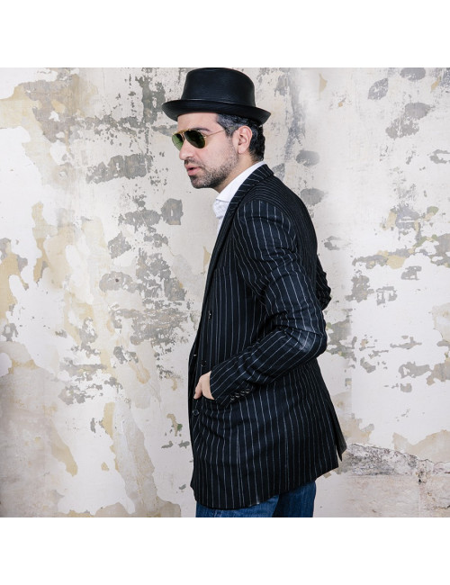 Chapeau HERMES T   en cuir taurillon clémence