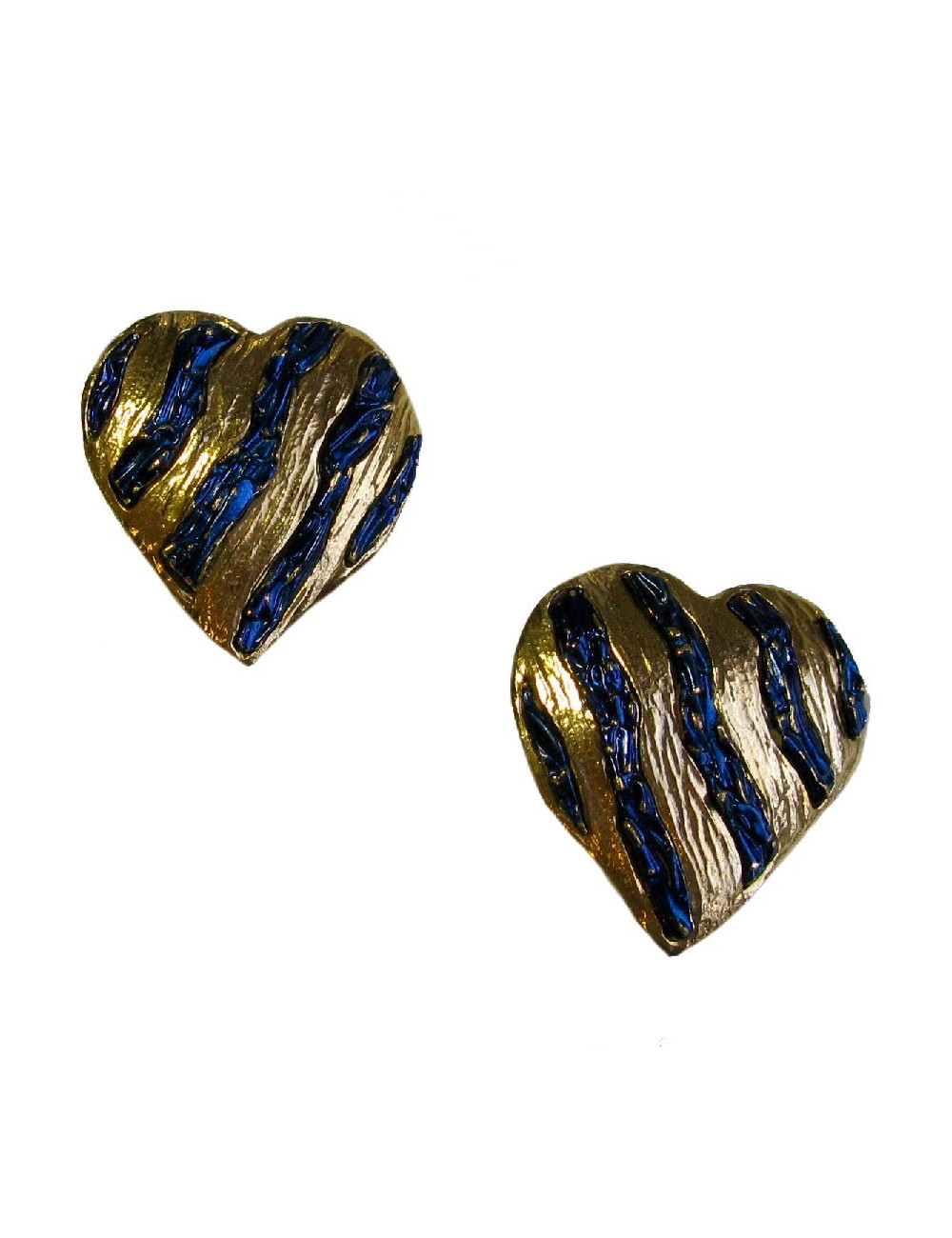 Boucles d'oreille YSL SAINT LAURENT Vintage