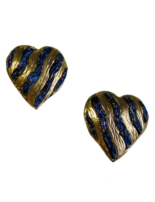 Boucles d'oreille YSL SAINT LAURENT Vintage