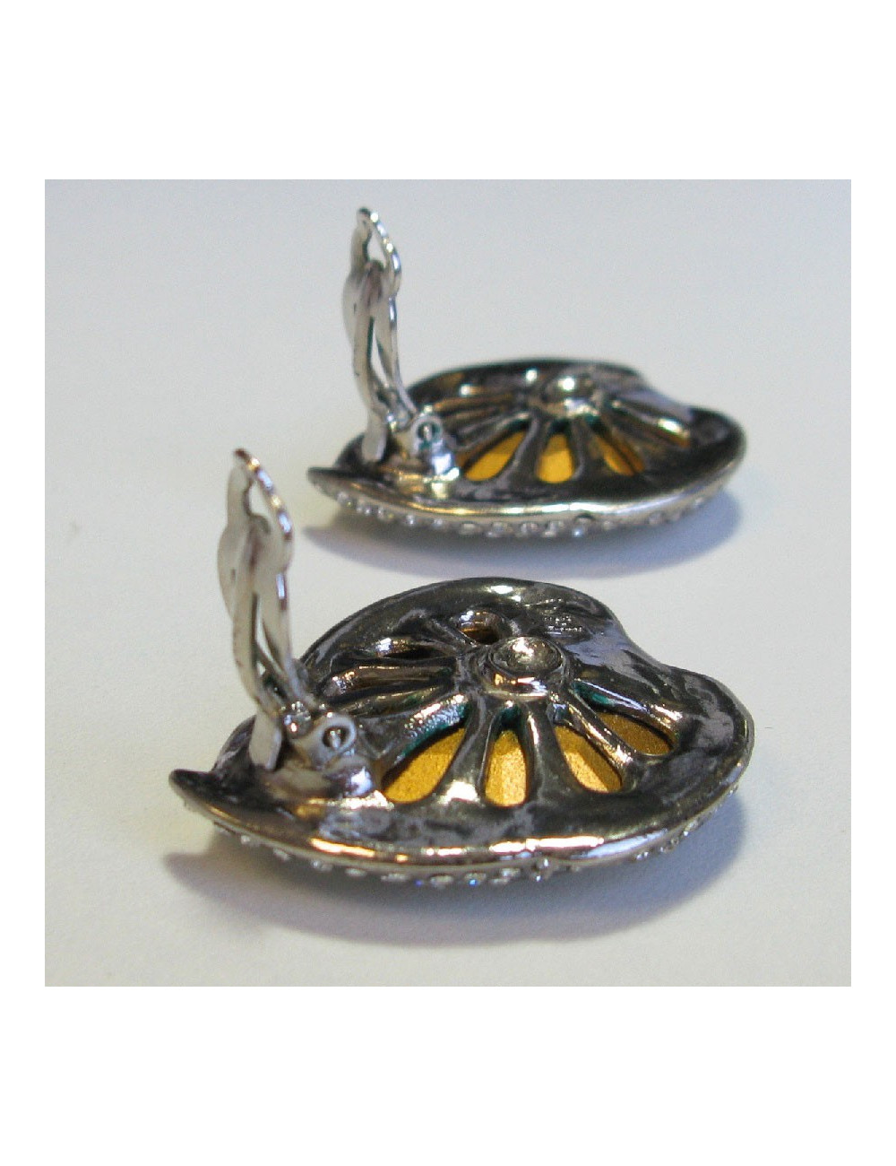 Boucles d'oreille YSL SAINT LAURENT  Vintage