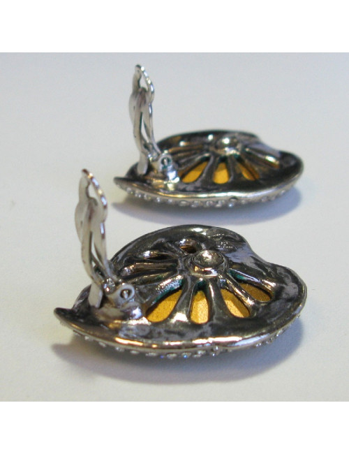 Boucles d'oreille YSL SAINT LAURENT  Vintage