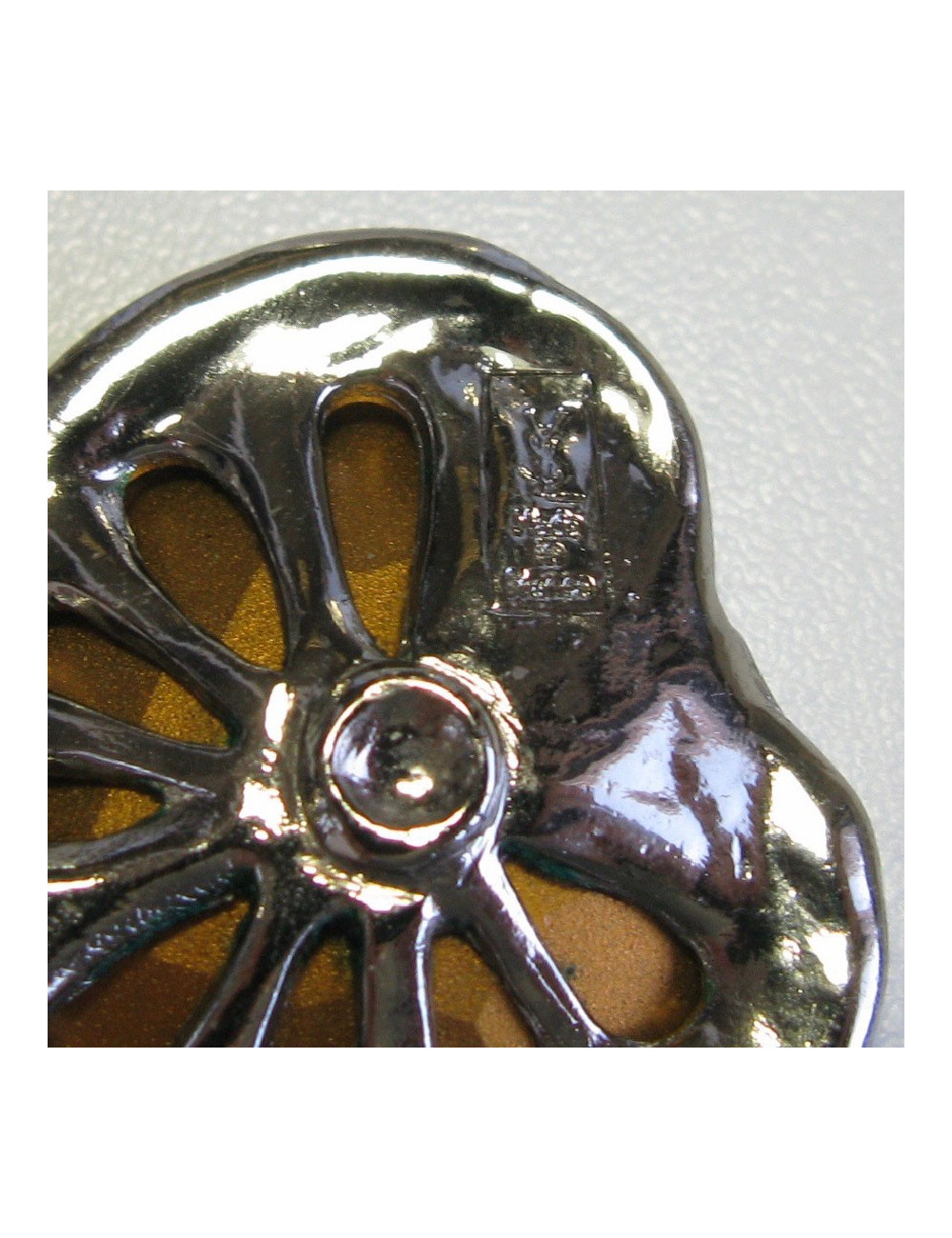 Boucles d'oreille YSL SAINT LAURENT  Vintage