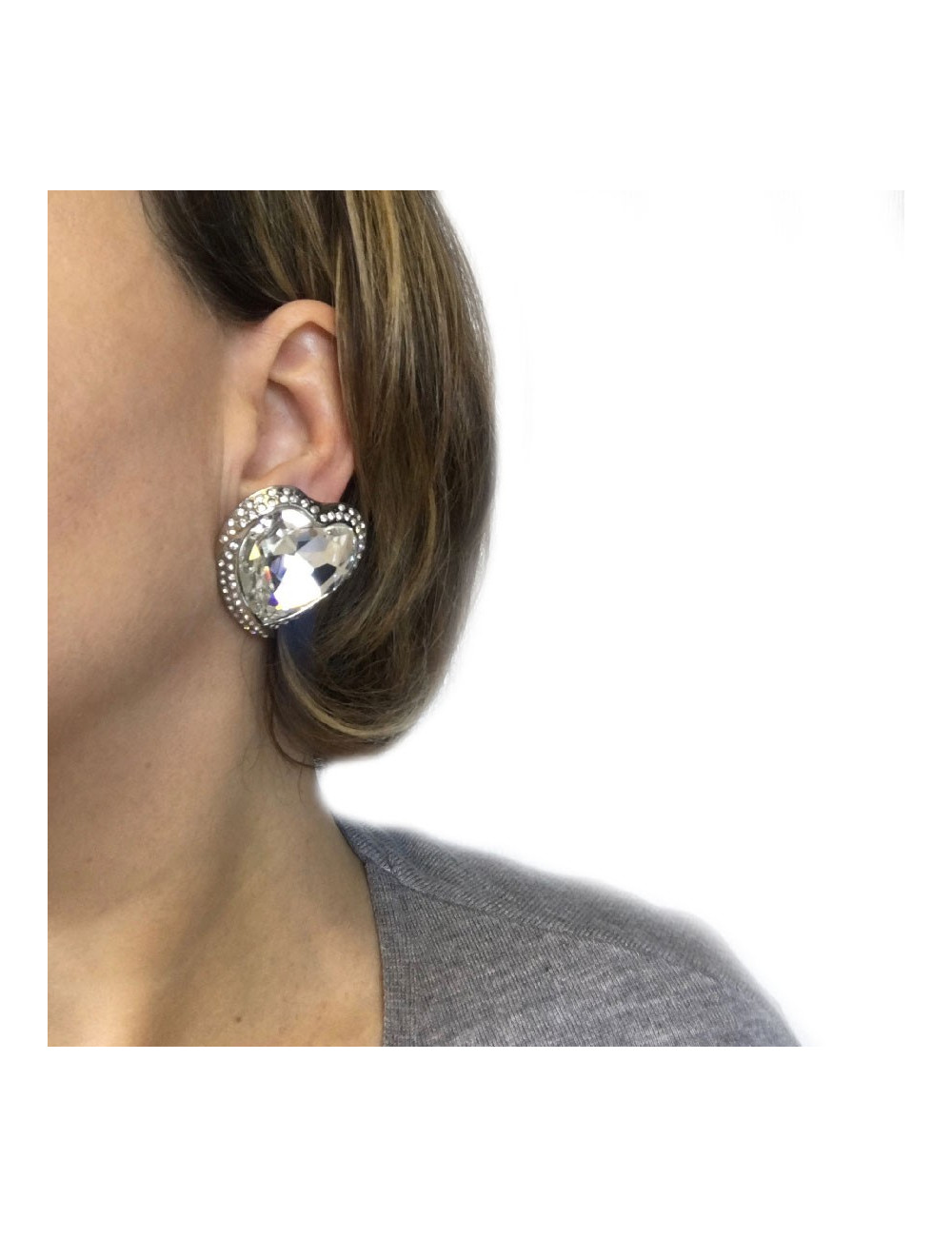 Boucles d'oreille YSL SAINT LAURENT  Vintage