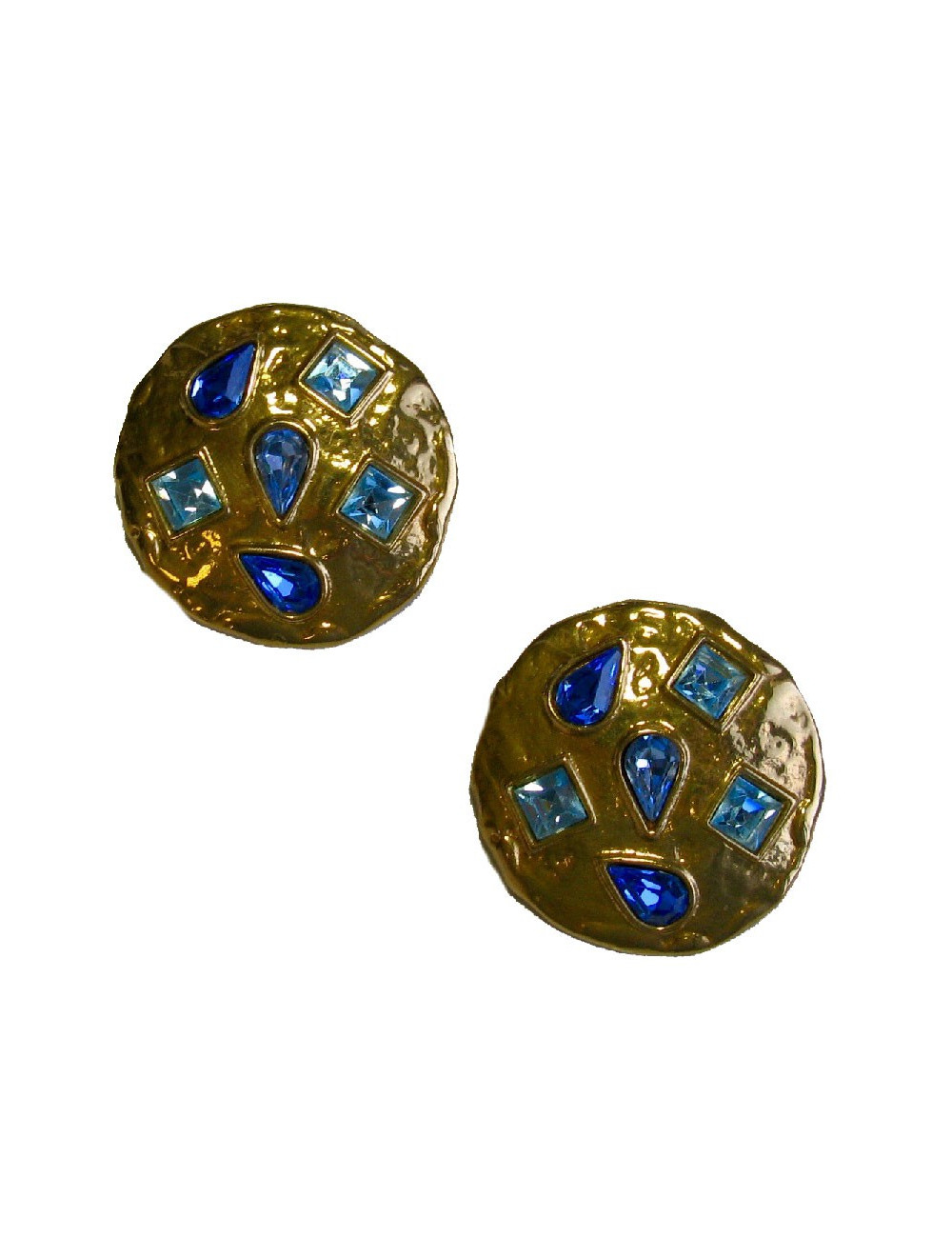 Boucles d'oreille clips YSL SAINT LAURENT