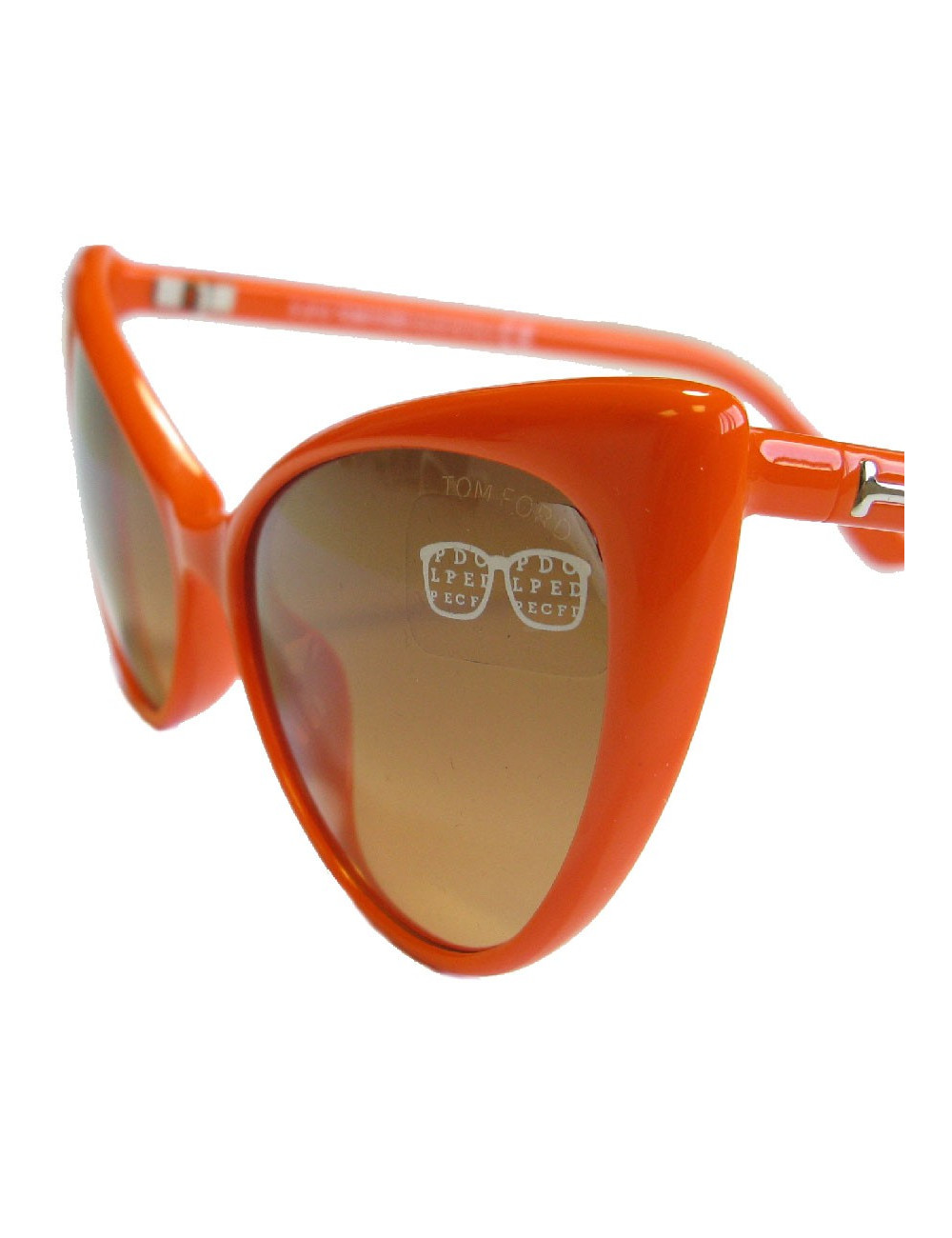 Lunettes de soleil TOM FORD plastique orange