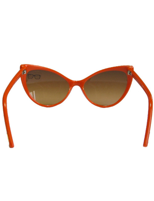 Lunettes de soleil TOM FORD modèle Anastasia en plastique orange