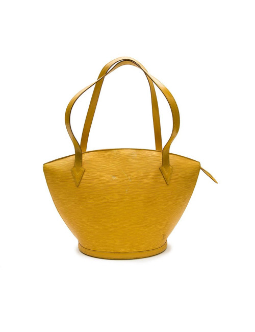 Sac LOUIS VUITTON cuir épi jaune