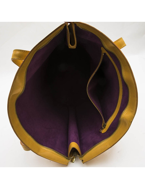 Sac LOUIS VUITTON cuir épi jaune