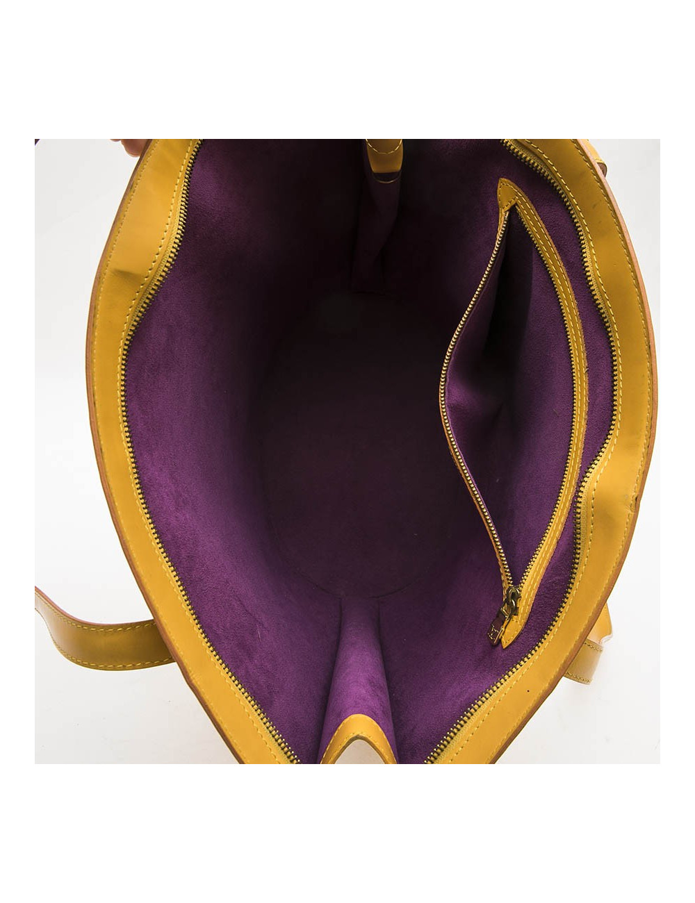 Sac LOUIS VUITTON cuir épi jaune