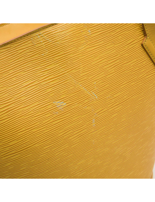 LOUIS VUITTON vintage bag in yellow épi leather
