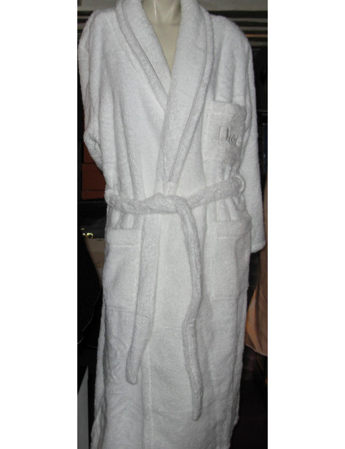 Sortie de bain CHRISTIAN DIOR blanche