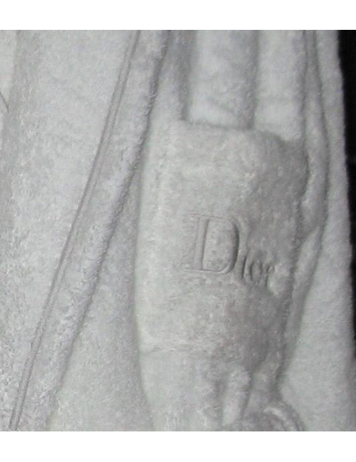 Sortie de bain CHRISTIAN DIOR blanche