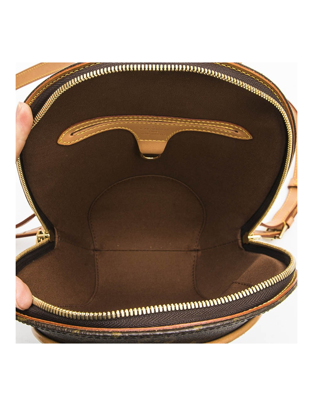 LOUIS VUITTON backpack in brown monogram canvas