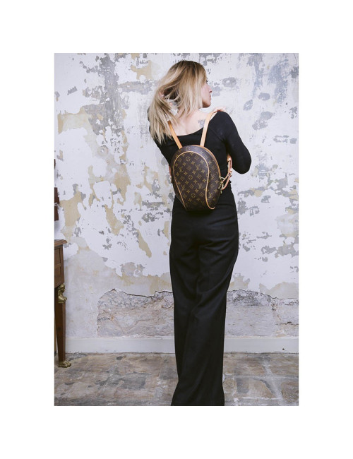 LOUIS VUITTON backpack in brown monogram canvas