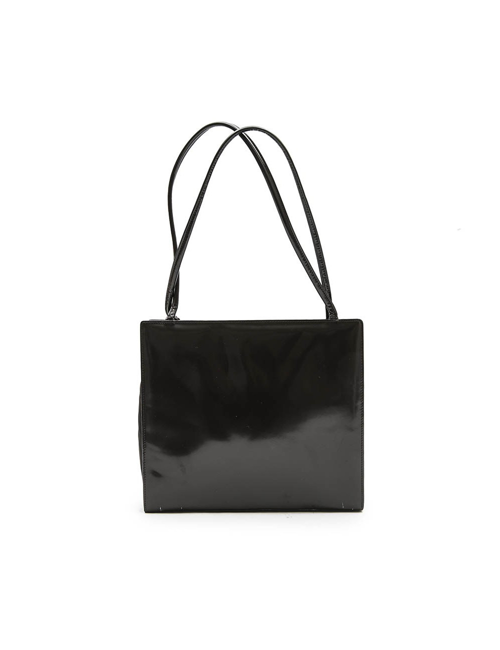 CHRISTIAN DIOR Lady D bag in brown patent leather