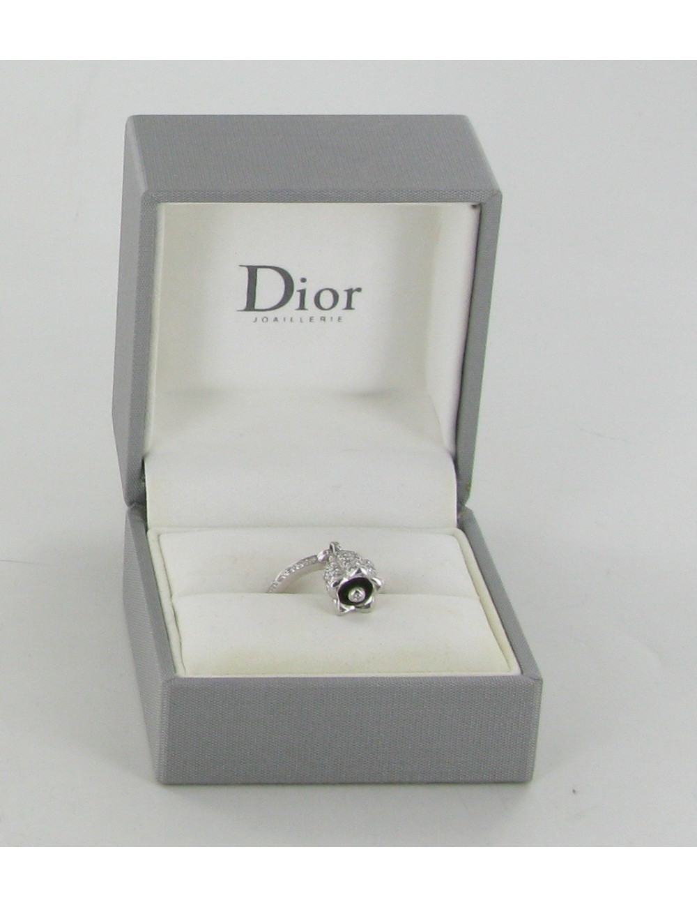 Bague "Muguet" Dior en or blanc
