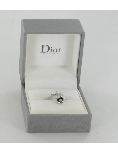 Bague "Muguet" Dior en or blanc