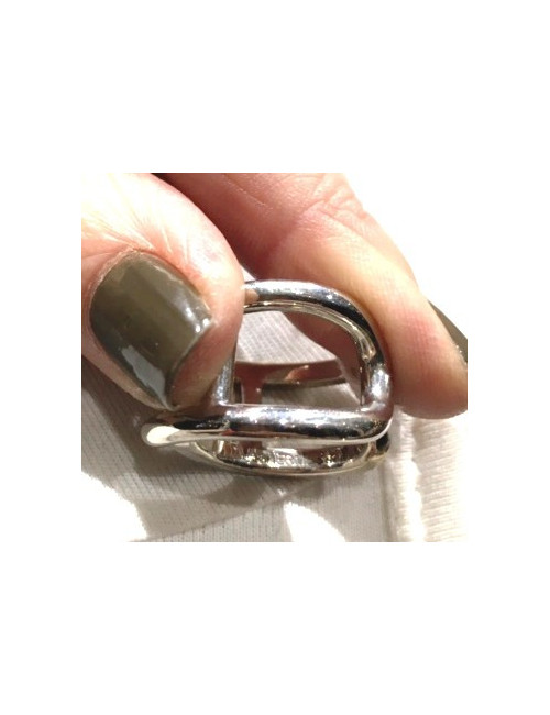 Bague HERMES t  argent