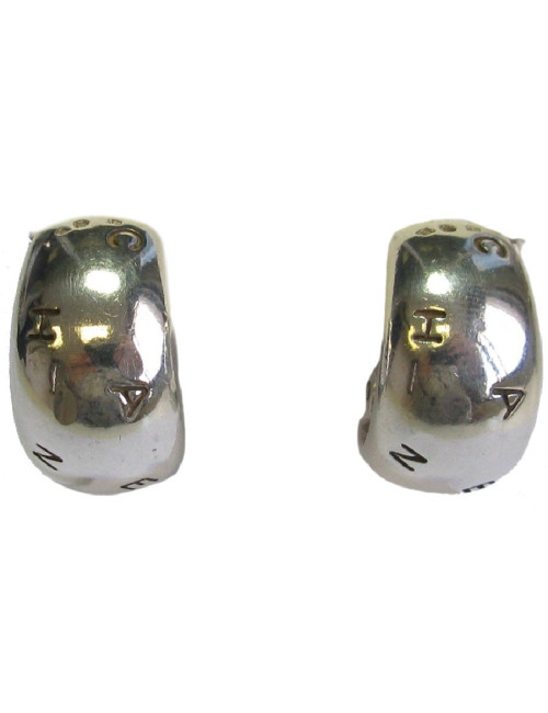 CHANEL Clip-on earrings in sterling silver