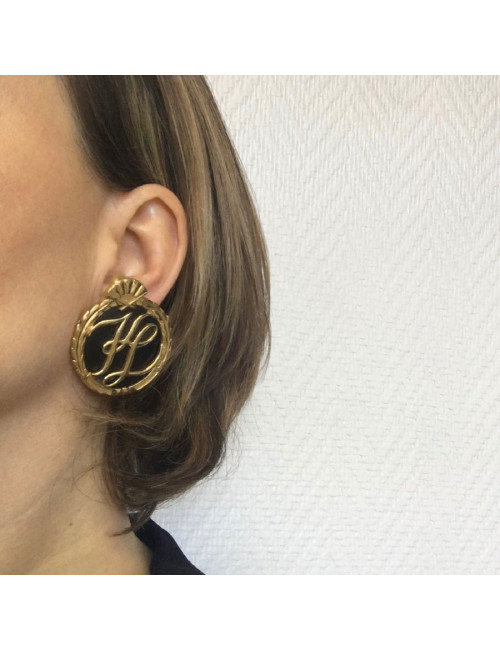 Boucles d'oreille clips KARL LAGERFELD