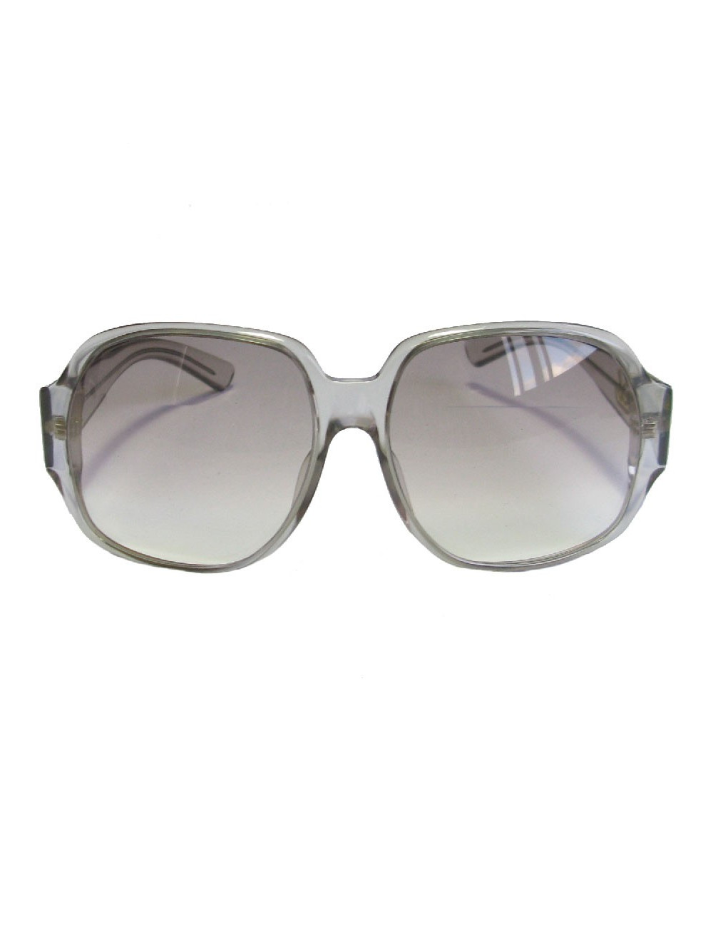 Lunettes de soleil GUCCI plastique gris clair