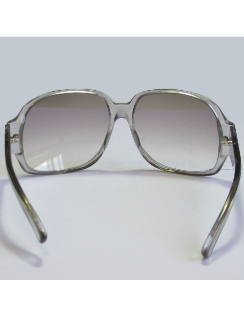 Lunettes de soleil GUCCI plastique gris clair