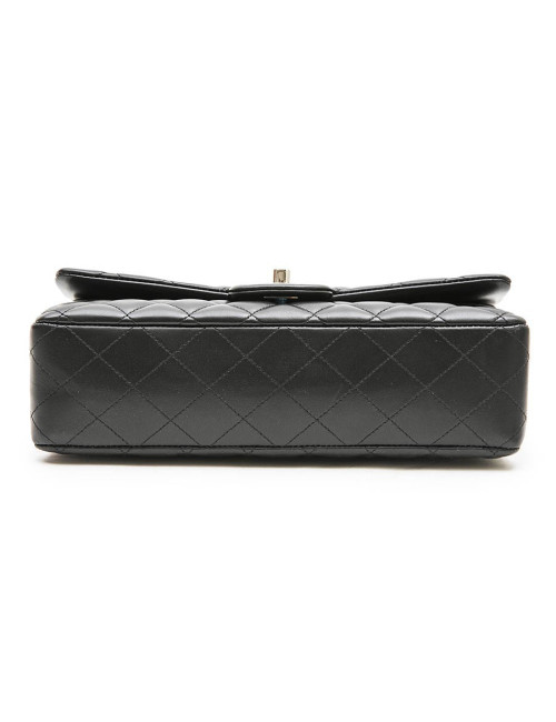 Sac CHANEL Timeless cuir d'agneau lisse noir