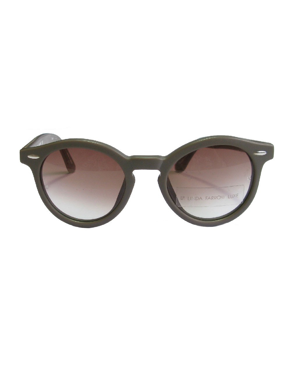 Lunettes de soleil LINDA FARROW LUXE grise