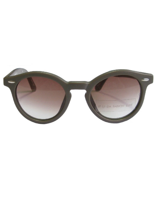 Lunettes de soleil LINDA FARROW LUXE grise