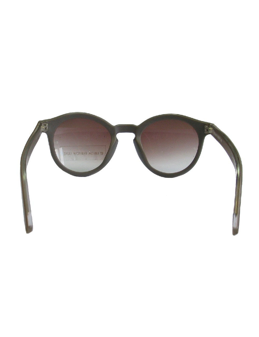 Lunettes de soleil LINDA FARROW LUXE grise