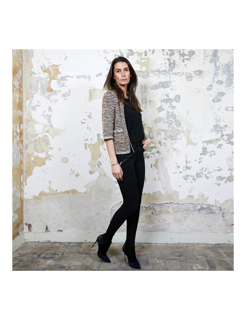 Veste CHANEL T en tricot