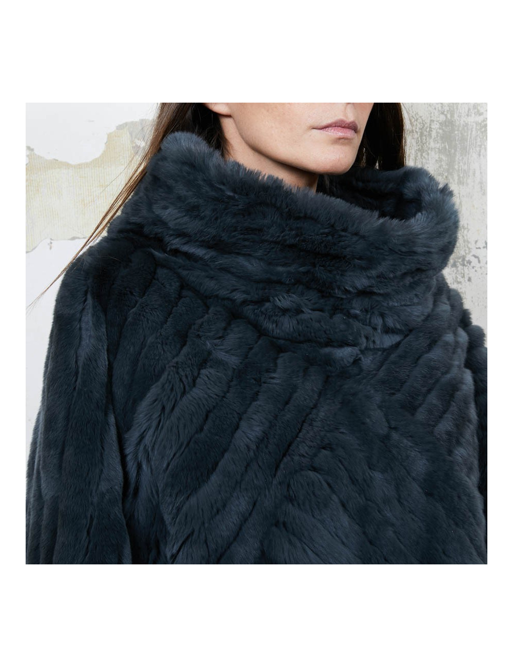 Poncho ARMANI COLLEZIONI en orilag gris