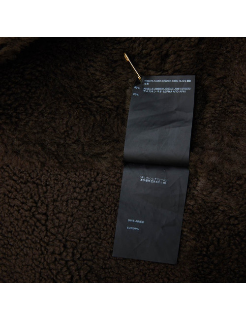 Veste BALENCIAGA peau retourné