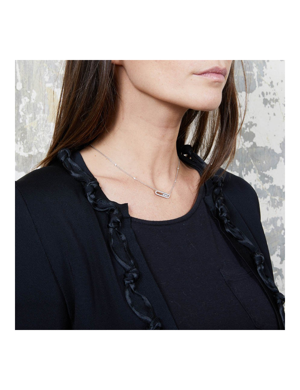 Gilet court 36 CHANEL noir