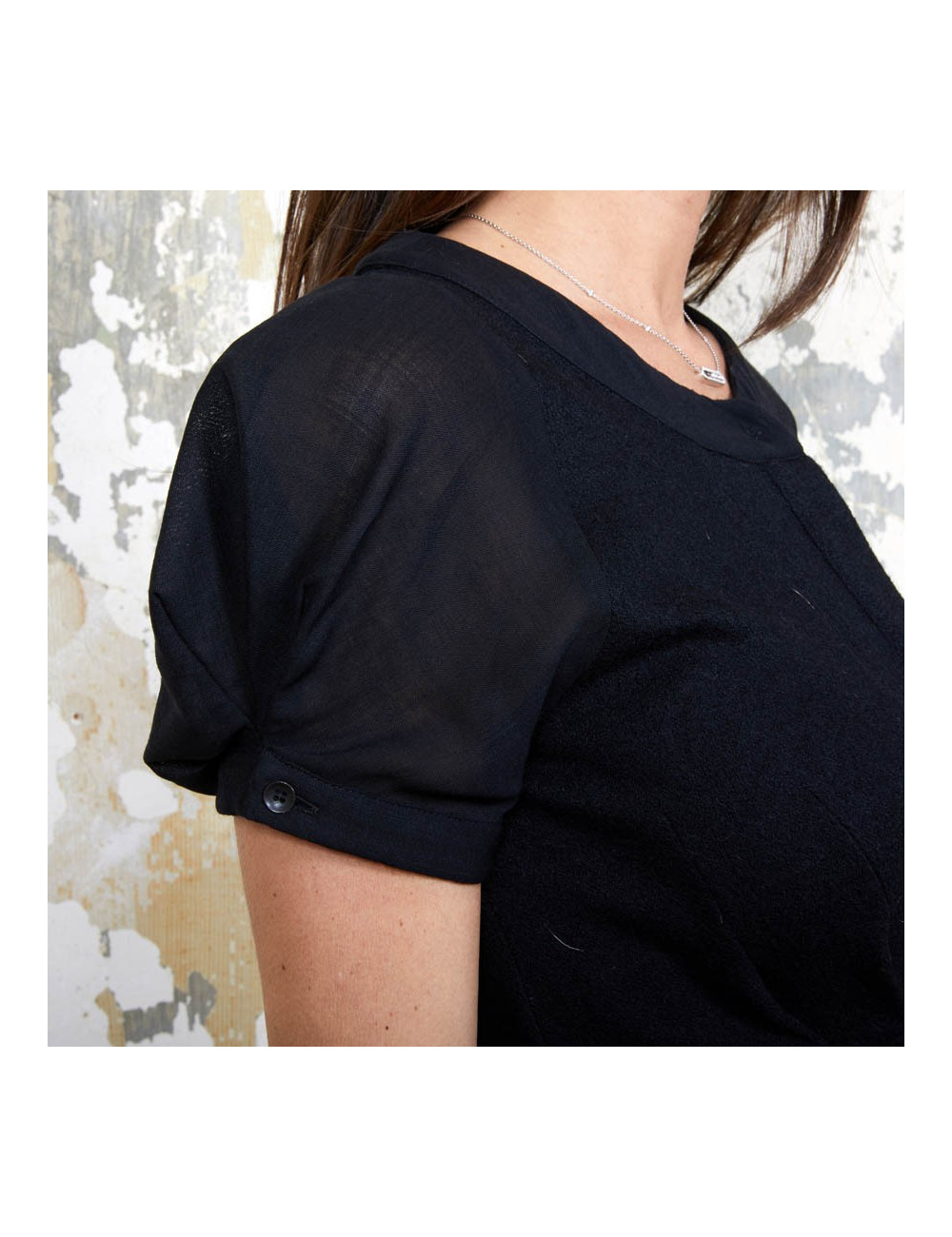 Robe VIKTOR & ROLF T 36 FR en laine noire