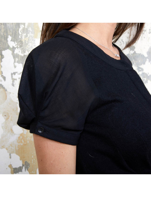 Robe VIKTOR & ROLF T 36 FR en laine noire