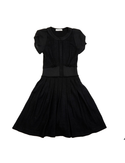 Robe VIKTOR & ROLF T 36 FR en laine noire